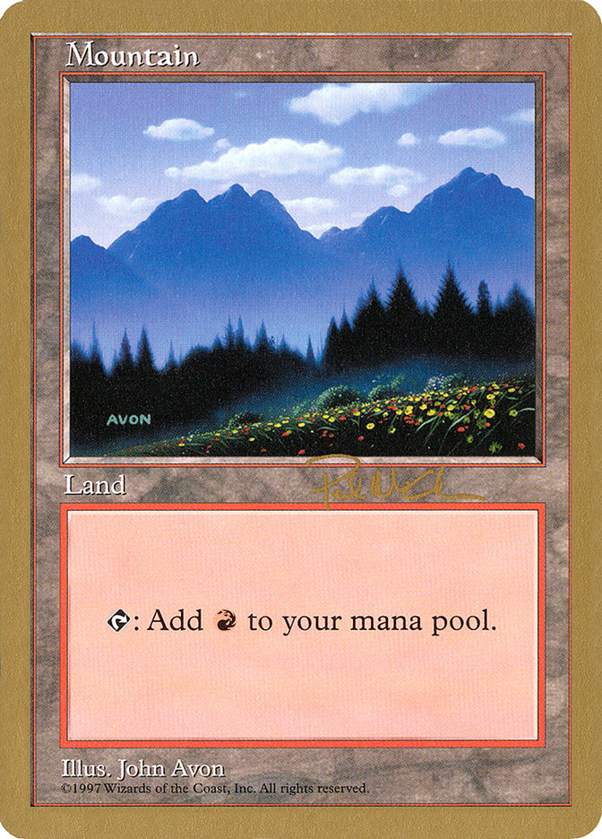 Mountain (pm445) (Paul McCabe) [World Championship Decks 1997] | Black Swamp Games