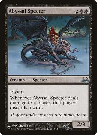 Abyssal Specter [Duel Decks: Divine vs. Demonic] | Black Swamp Games