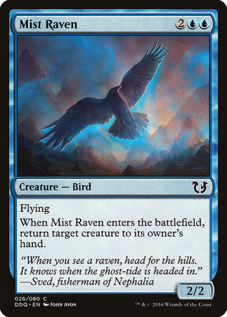 Mist Raven [Duel Decks: Blessed vs. Cursed] | Black Swamp Games