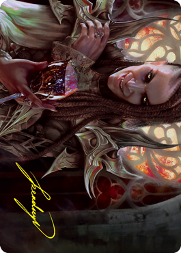 Voldaren Epicure 2 Art Card (Gold-Stamped Signature) [Innistrad: Crimson Vow Art Series] | Black Swamp Games