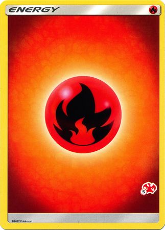 Fire Energy (Charizard Stamp #5) [Battle Academy 2020] | Black Swamp Games