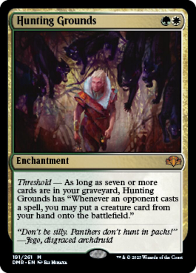 Hunting Grounds [Dominaria Remastered] | Black Swamp Games