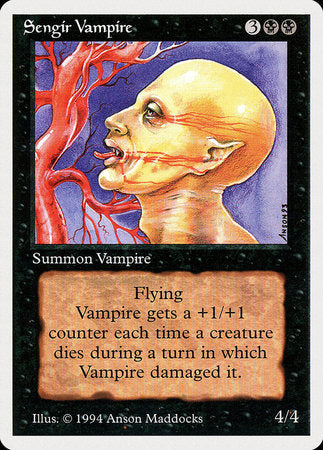 Sengir Vampire [Summer Magic / Edgar] | Black Swamp Games