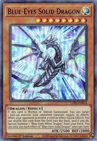 Blue-Eyes Solid Dragon (Green) [LDS2-EN014] Ultra Rare | Black Swamp Games