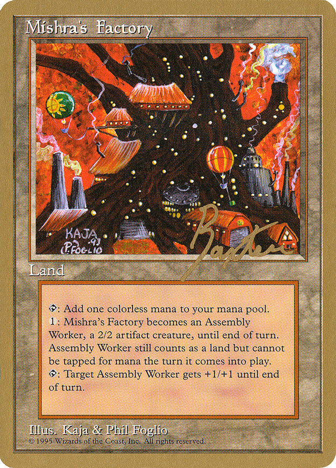 Mishra's Factory (George Baxter) [Pro Tour Collector Set] | Black Swamp Games