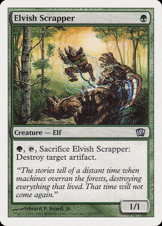 Elvish Scrapper [Eighth Edition] | Black Swamp Games