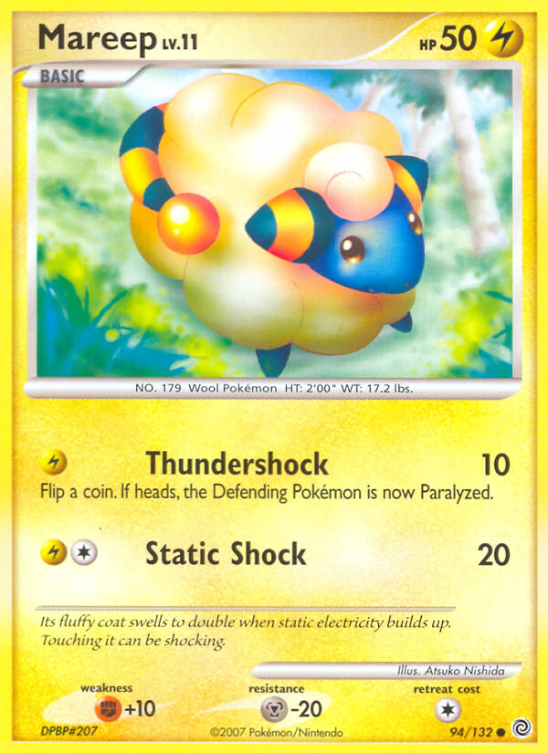 Mareep (94/132) [Diamond & Pearl: Secret Wonders] | Black Swamp Games