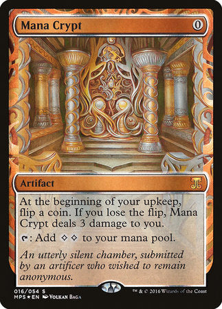 Mana Crypt [Kaladesh Inventions] | Black Swamp Games