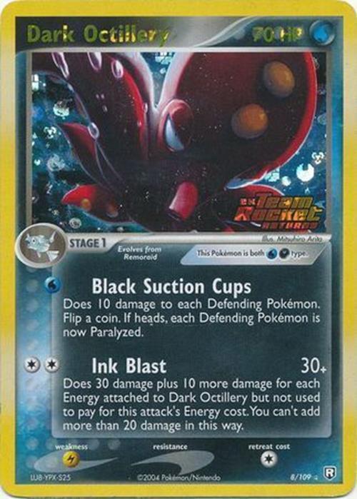 Dark Octillery (8/109) (Stamped) [EX: Team Rocket Returns] | Black Swamp Games