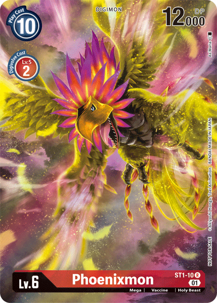 Phoenixmon [ST1-10] (Alternate Art) [Starter Deck: Gaia Red] | Black Swamp Games