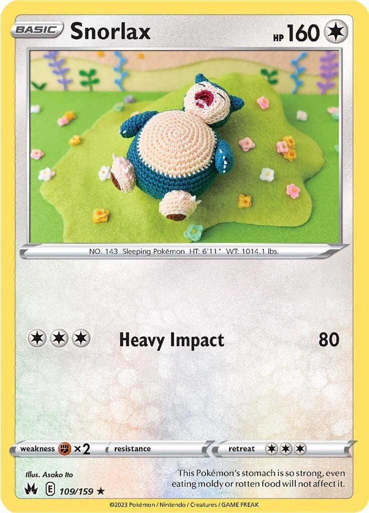 Snorlax (109/159) [Sword & Shield: Crown Zenith] | Black Swamp Games