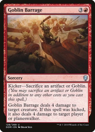 Goblin Barrage [Dominaria] | Black Swamp Games