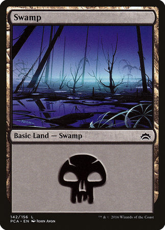 Swamp (142) [Planechase Anthology] | Black Swamp Games