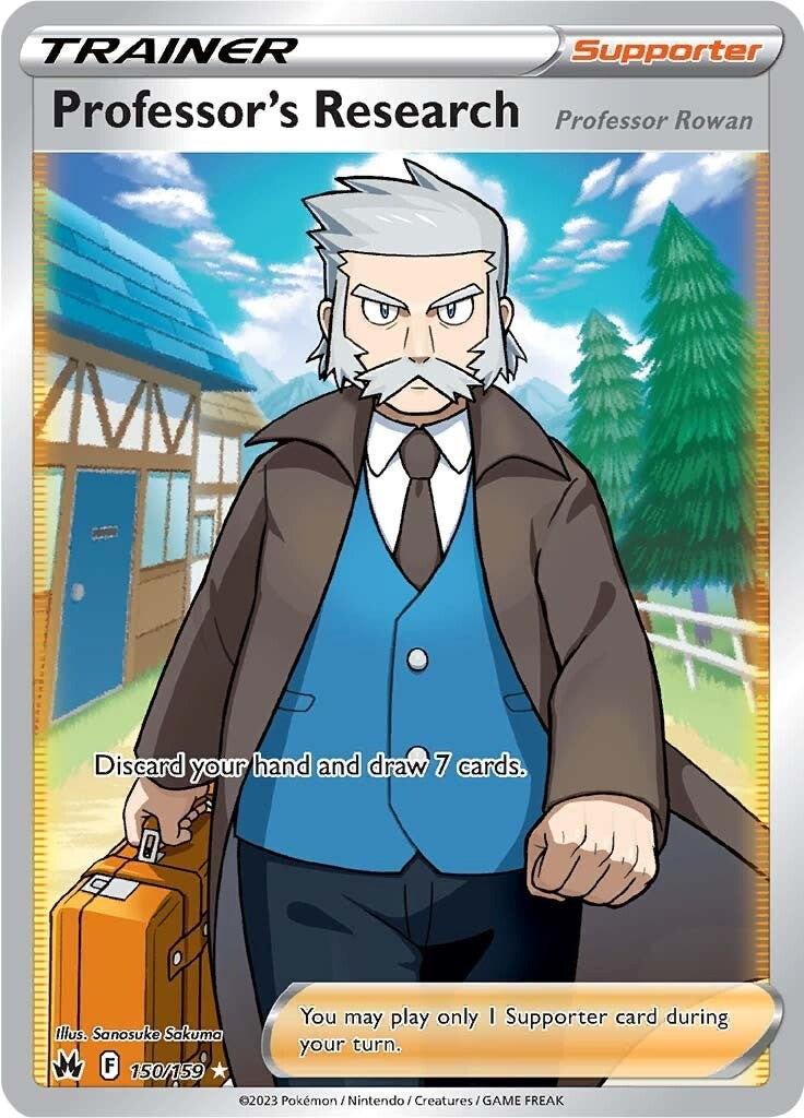 Professor's Research (150/159) (Full Art) [Sword & Shield: Crown Zenith] | Black Swamp Games