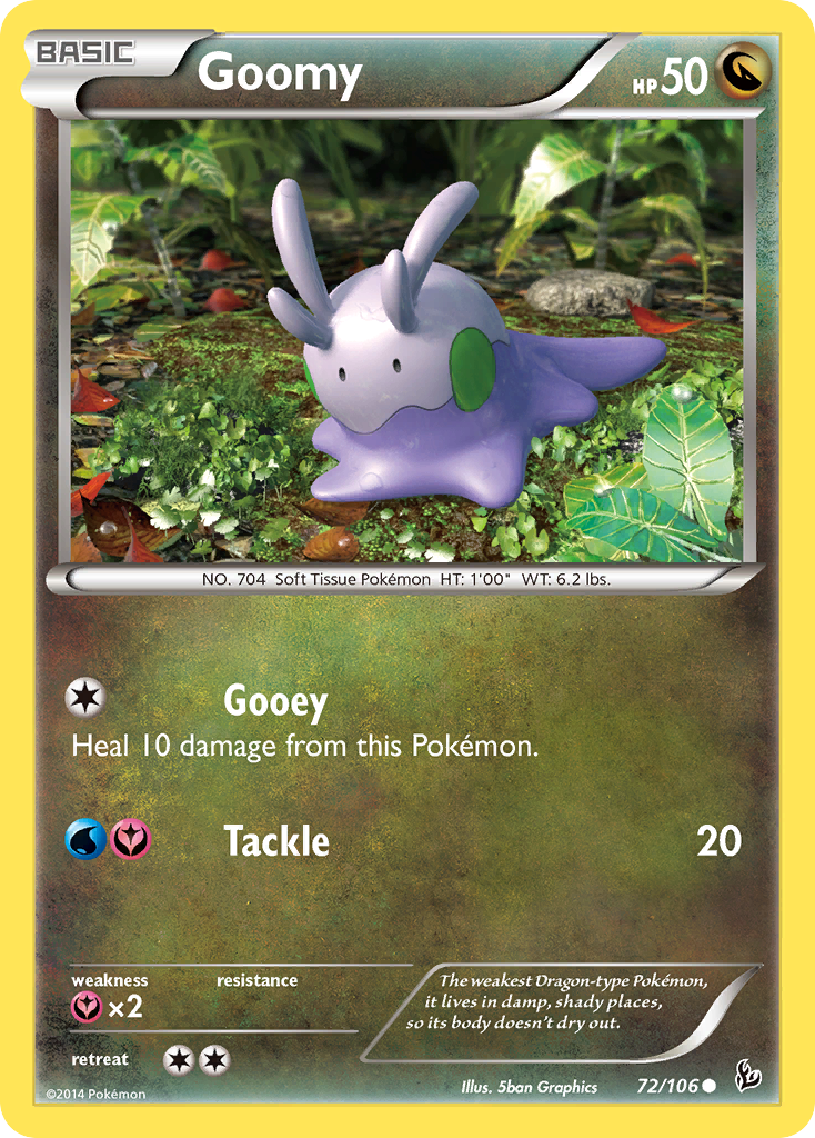 Goomy (72/106) [XY: Flashfire] | Black Swamp Games