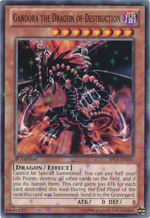 Gandora the Dragon of Destruction [SP13-EN041] Starfoil Rare | Black Swamp Games