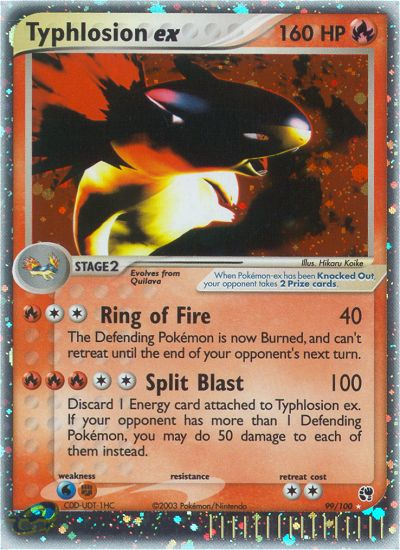 Typhlosion ex (99/100) [EX: Sandstorm] | Black Swamp Games