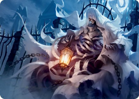 Cemetery Illuminator Art Card [Innistrad: Crimson Vow Art Series] | Black Swamp Games