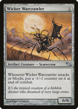 Wicker Warcrawler [Shadowmoor] | Black Swamp Games