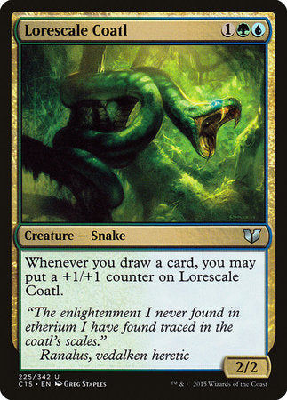 Lorescale Coatl [Commander 2015] | Black Swamp Games