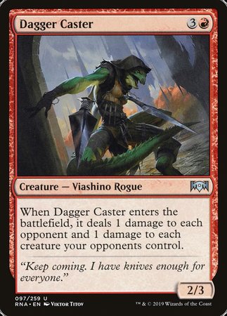 Dagger Caster [Ravnica Allegiance] | Black Swamp Games