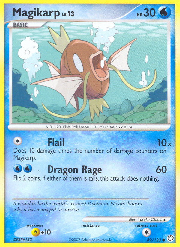 Magikarp (89/123) [Diamond & Pearl: Mysterious Treasures] | Black Swamp Games