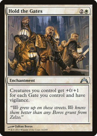 Hold the Gates [Gatecrash] | Black Swamp Games