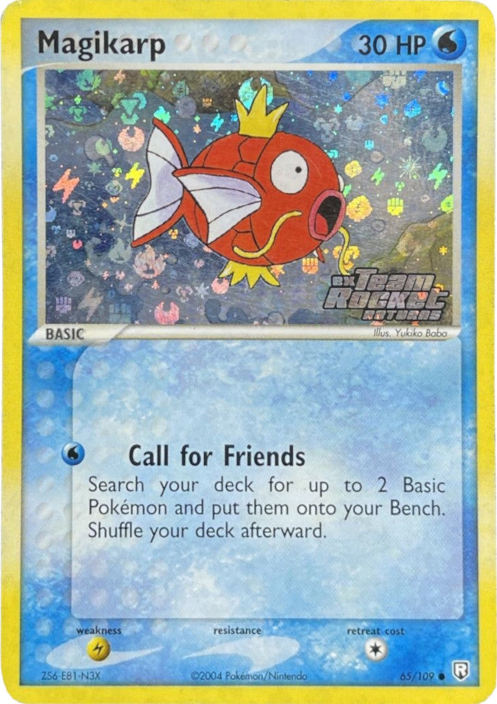 Magikarp (65/109) (Stamped) [EX: Team Rocket Returns] | Black Swamp Games