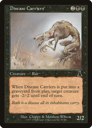 Disease Carriers [Urza's Destiny] | Black Swamp Games