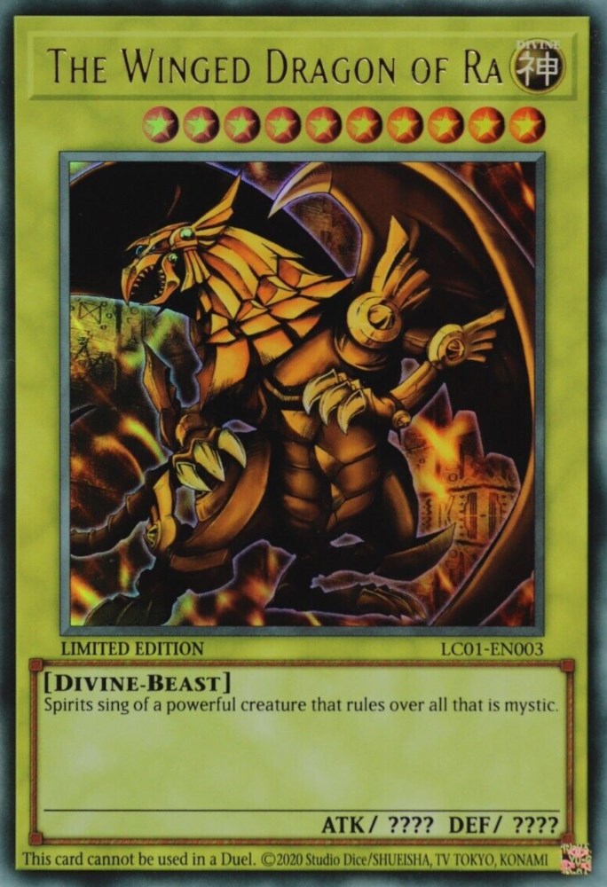 The Winged Dragon of Ra (25th Anniversary) [LC01-EN003] Ultra Rare | Black Swamp Games