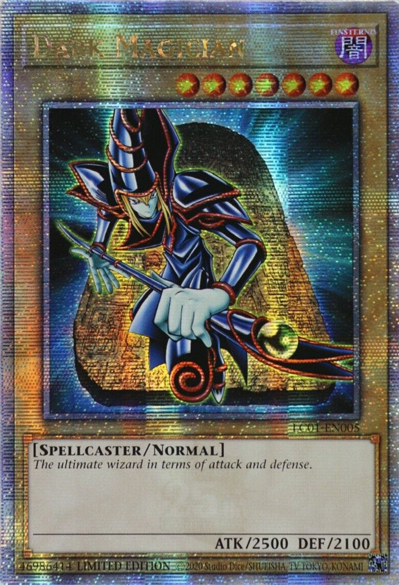 Dark Magician (25th Anniversary) [LC01-EN005] Quarter Century Secret Rare | Black Swamp Games