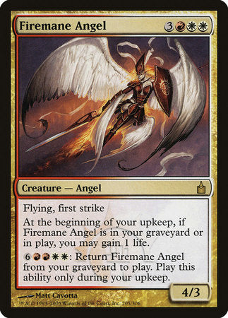 Firemane Angel [Ravnica: City of Guilds] | Black Swamp Games