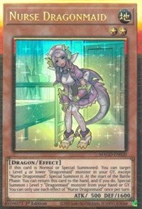Nurse Dragonmaid [MAGO-EN020] Gold Rare | Black Swamp Games