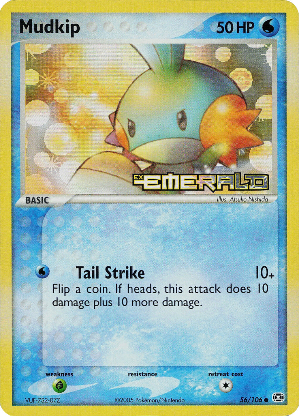 Mudkip (56/106) (Stamped) [EX: Emerald] | Black Swamp Games