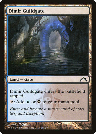 Dimir Guildgate [Gatecrash] | Black Swamp Games