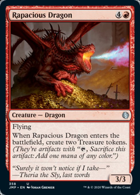Rapacious Dragon [Jumpstart] | Black Swamp Games