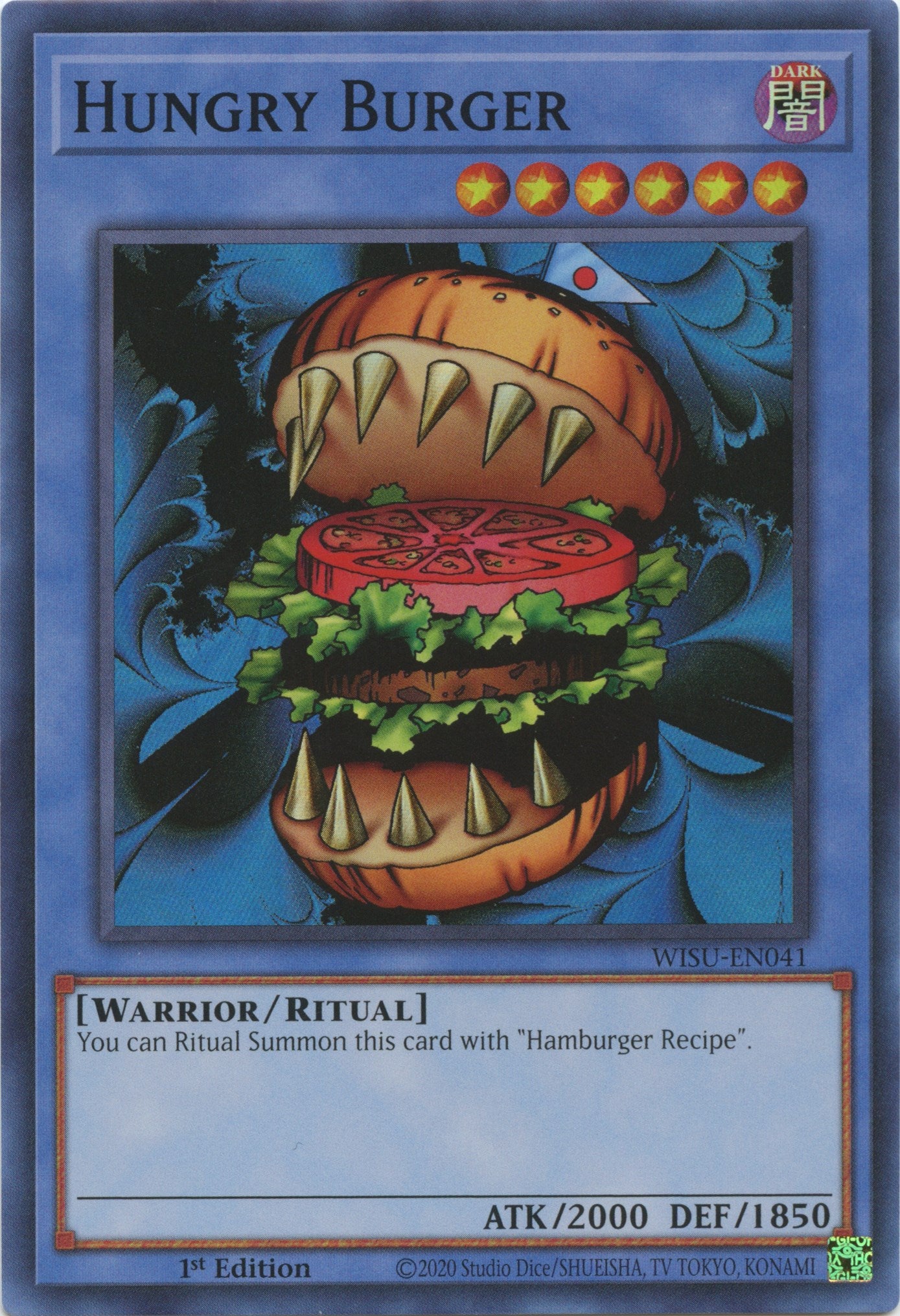 Hungry Burger [WISU-EN041] Super Rare | Black Swamp Games