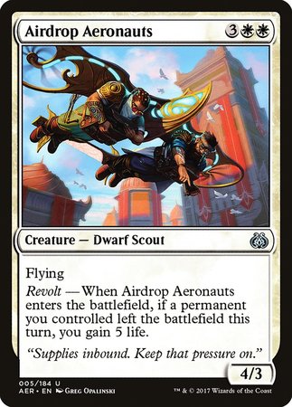 Airdrop Aeronauts [Aether Revolt] | Black Swamp Games