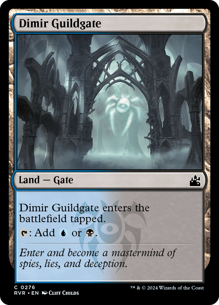 Dimir Guildgate [Ravnica Remastered] | Black Swamp Games