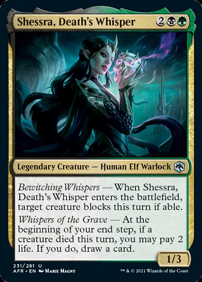 Shessra, Death's Whisper [Dungeons & Dragons: Adventures in the Forgotten Realms] | Black Swamp Games