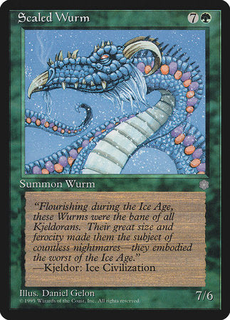 Scaled Wurm [Ice Age] | Black Swamp Games