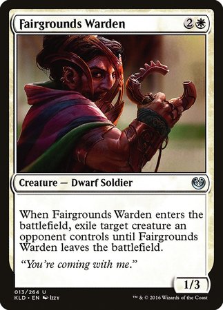 Fairgrounds Warden [Kaladesh] | Black Swamp Games