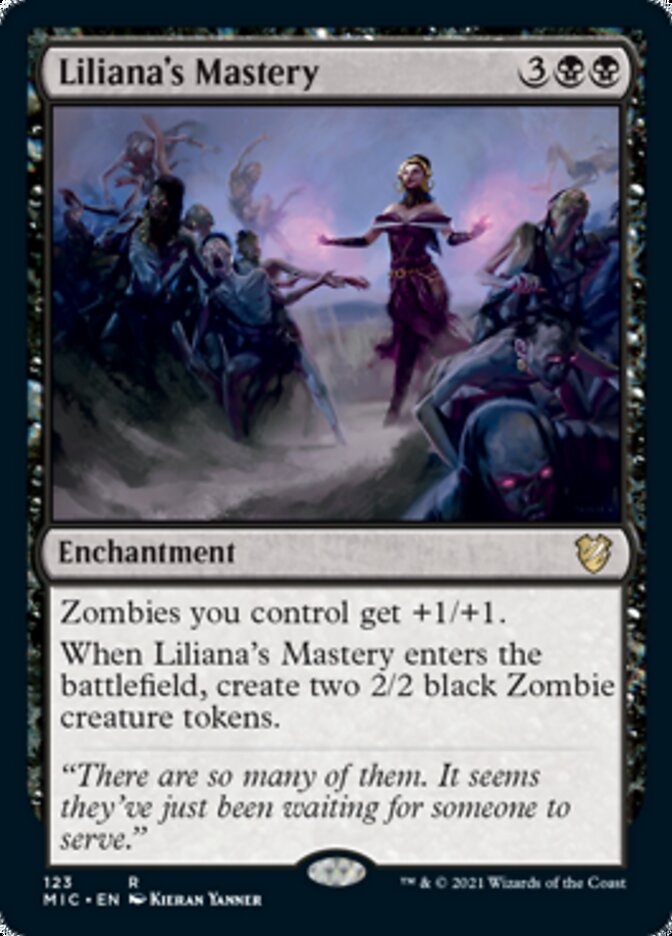 Liliana's Mastery [Innistrad: Midnight Hunt Commander] | Black Swamp Games