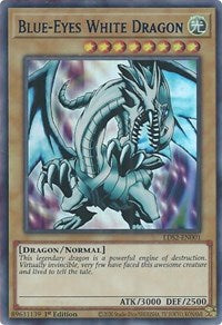 Blue-Eyes White Dragon (Blue) [LDS2-EN001] Ultra Rare | Black Swamp Games