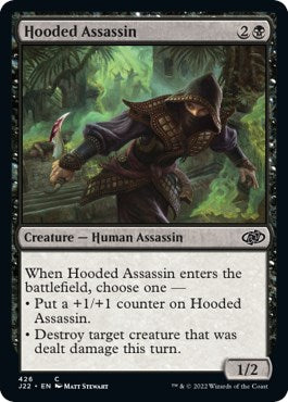 Hooded Assassin [Jumpstart 2022] | Black Swamp Games