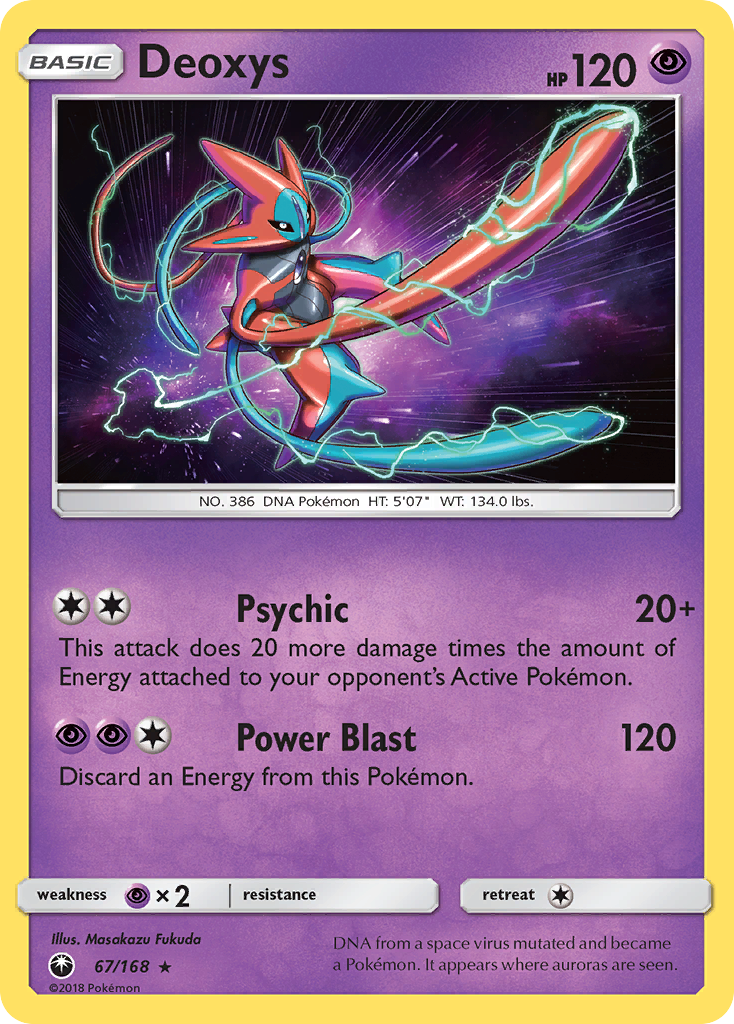 Deoxys (67/168) [Sun & Moon: Celestial Storm] | Black Swamp Games