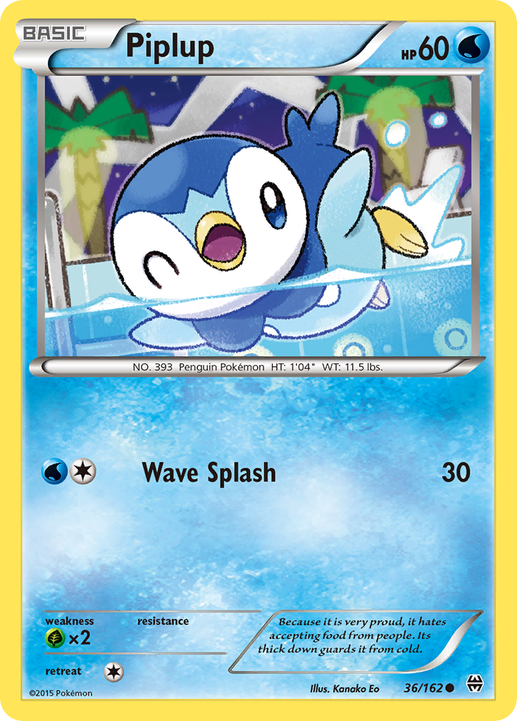 Piplup (36/162) [XY: BREAKthrough] | Black Swamp Games