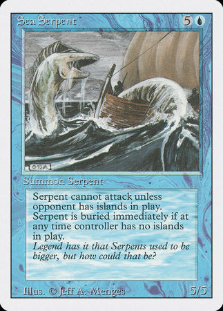 Sea Serpent [Revised Edition] | Black Swamp Games