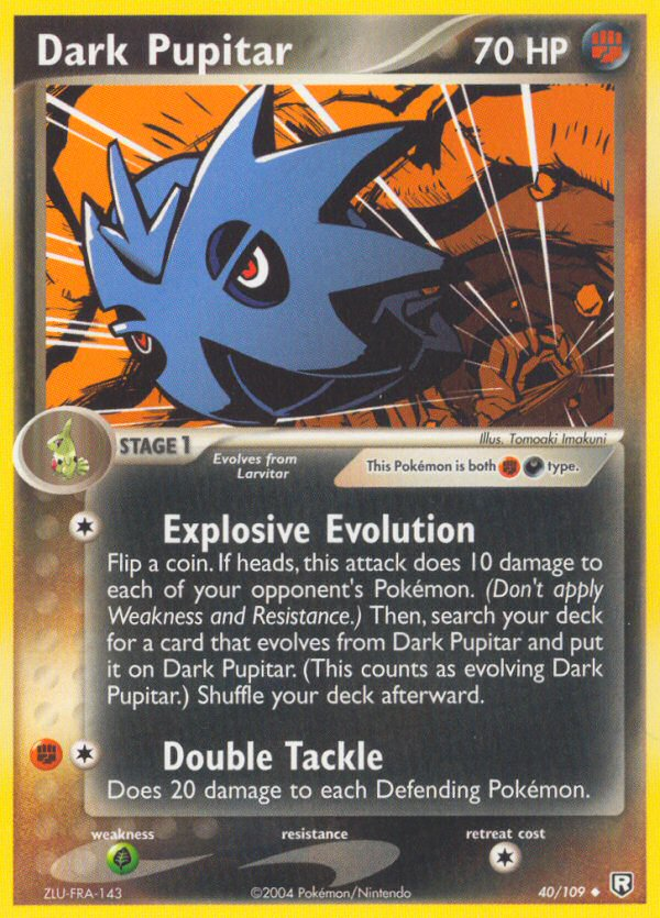 Dark Pupitar (40/109) [EX: Team Rocket Returns] | Black Swamp Games