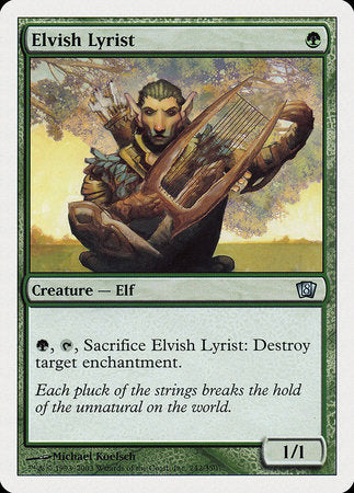Elvish Lyrist [Eighth Edition] | Black Swamp Games